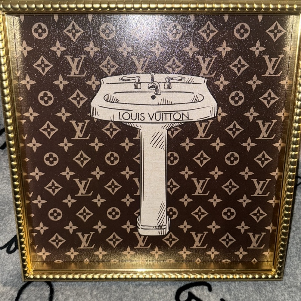 “The Royal Sink” Canvas Wall Art Decor- 12x12 New - Picture 3 of 3